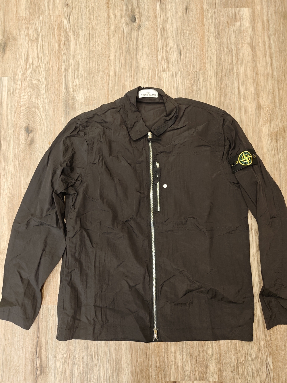 Stone Island Nylon Metal Overshirt — Black